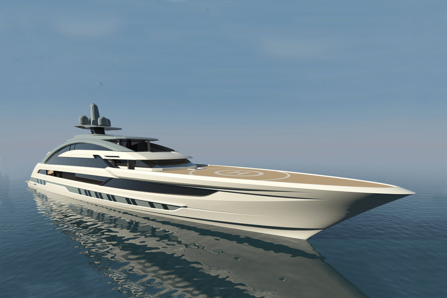 Project Cosmos is currently the fastest aluminium yacht from Heesen Yachts