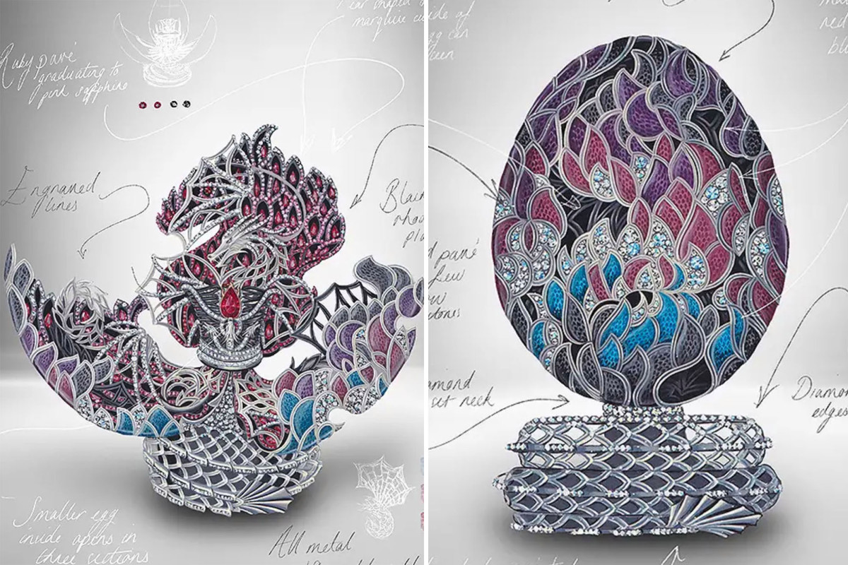 The Fabergé Game of Thrones Dragon Egg