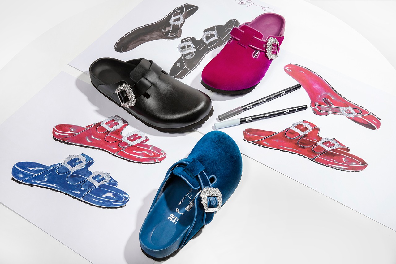 Manolo Blahnik x Birkenstock collection